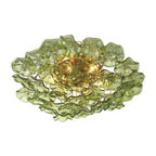 Crystorama ESM-4000-AG-GR Aged Brass Esme 22.5'' Aged Brass Semi Flush Mount Image 5