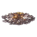 Crystorama ESM-4000-AG-SM Aged Brass Esme 22.5'' Aged Brass Semi Flush Mount Image 1