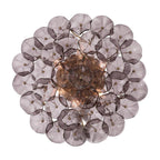 Crystorama ESM-4000-AG-SM Aged Brass Esme 22.5'' Aged Brass Semi Flush Mount Image 4