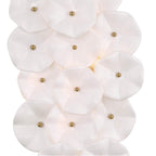 Crystorama ESM-4001-AG-WH Aged Brass Esme 23'' Aged Brass Sconce Image 4