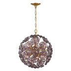 Crystorama ESM-4005-AG-SM Aged Brass Esme 18.25'' Aged Brass Chandelier Image 6