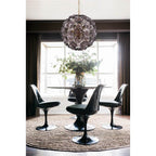 Crystorama ESM-4006-AG-SM Aged Brass Esme 9 Light Aged Brass Pendant Image 2