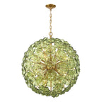 Crystorama ESM-4009-AG-GR Aged Brass Esme 28'' Aged Brass Chandelier Image 1