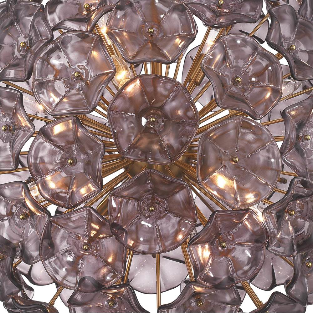 Crystorama ESM-4009-AG-SM Aged Brass Esme 28'' Aged Brass Chandelier Image 4