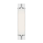 Crystorama Foster 1 Light Polished Chrome Bathroom Vanity