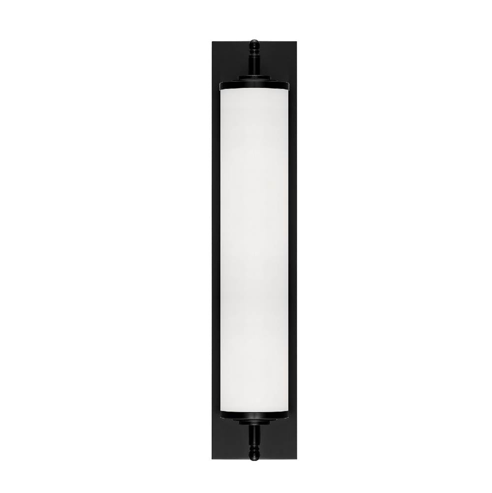 Crystorama Foster 1 Light Polished Chrome Bathroom Vanity