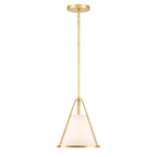 Crystorama FUL-900-GA Antique Gold Fulton 1 Light Antique Gold Pendant Image 7