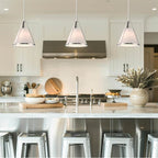 Crystorama FUL-900-PN Polished Nickel Fulton 1 Light Polished Nickel Pendant Image 4