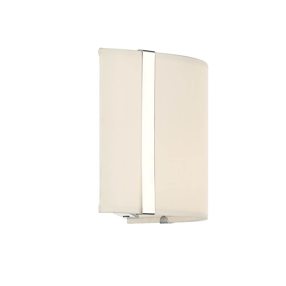 Crystorama FUL-902-PN Polished Nickel Fulton 2 Light Polished Nickel Wall Mount Image 3