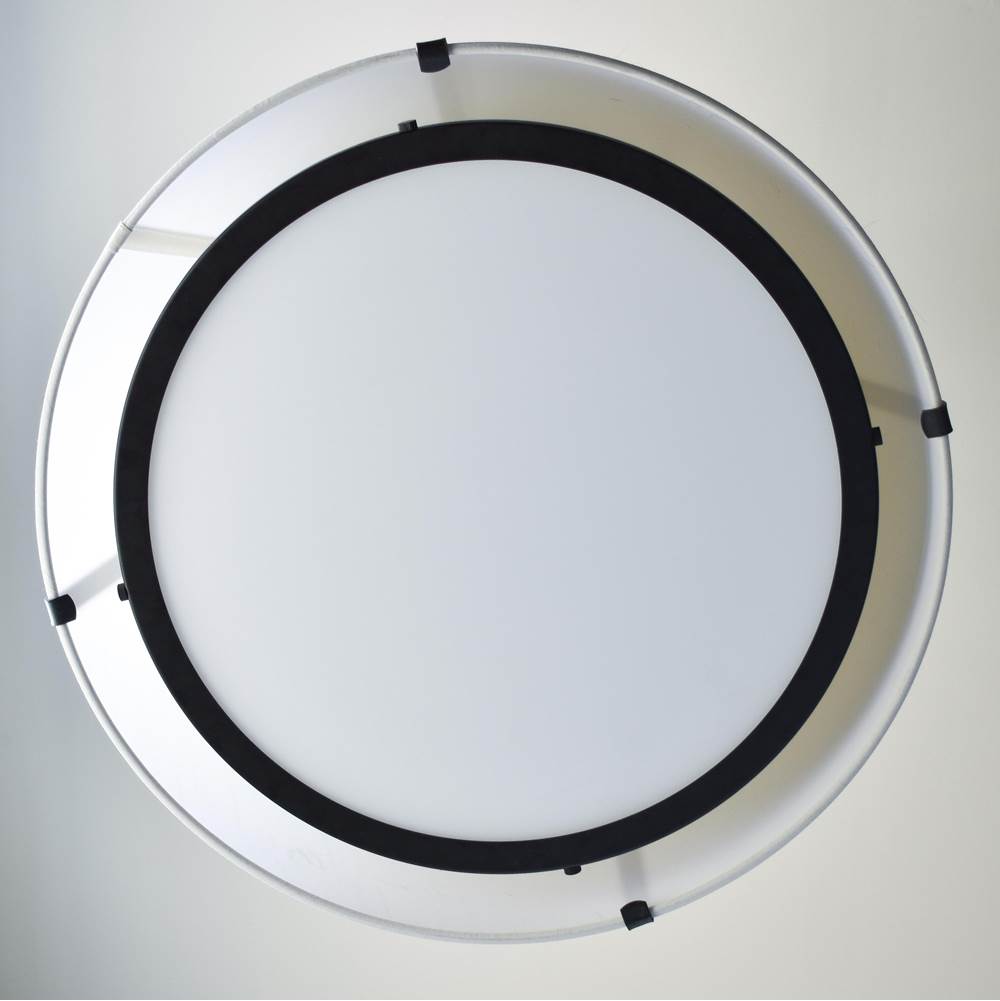 Crystorama FUL-904-BK Black Fulton 3 Light Black Pendant Image 6