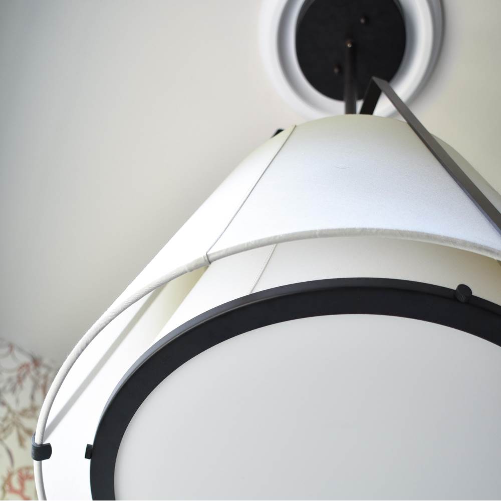 Crystorama FUL-904-BK Black Fulton 3 Light Black Pendant Image 5
