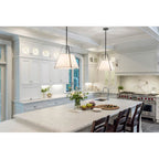 Crystorama FUL-904-BK Black Fulton 3 Light Black Pendant Image 4