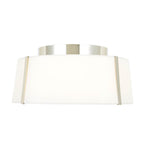 Crystorama FUL-905-PN Polished Nickel Fulton 3 Light Polished Nickel Ceiling Mount Image 3
