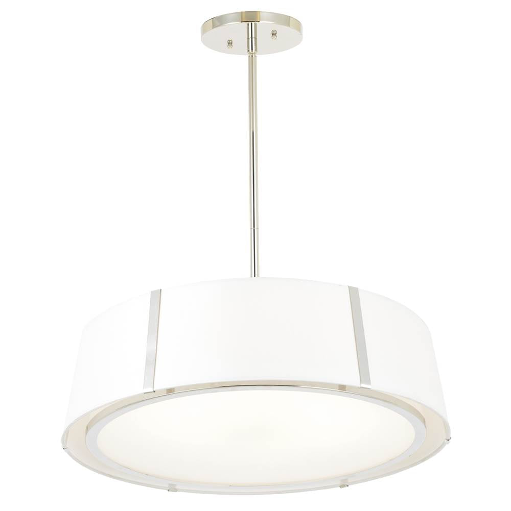 Crystorama Fulton 6 Light Matte Black Chandelier
