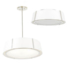 Crystorama FUL-907-PN Polished Nickel Fulton 6 Light Polished Nickel Chandelier Image 4