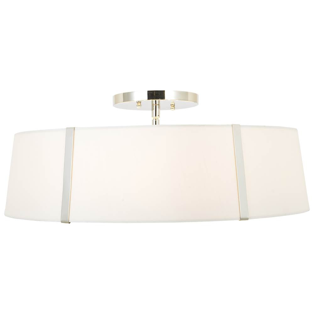 Crystorama Fulton 6 Light Matte Black Ceiling Mount