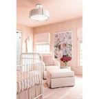 Crystorama FUL-907-PN Polished Nickel Fulton 6 Light Polished Nickel Chandelier Image 3
