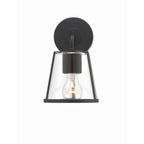 Crystorama Fulton 1 Light Black Bathroom Vanity