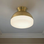 Crystorama GID-4003-VG Vibrant Gold Brian Patrick Flynn Gidget 15'' Vibrant Gold Flush Mount Image 3