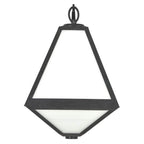 Crystorama Glacier Brian Patrick Flynn For Crystorama Glacier 1 Light Black Charcoal Outdoor Wall Mount