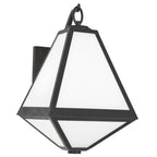 Crystorama GLA-9722-OP-BC Black Charcoal Brian Patrick Flynn For Crystorama Glacier 2 Light Black Charcoal Outdoor Wall Mount Image 1