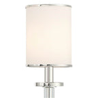 Crystorama HAT-478-PN Polished Nickel Hatfield 8 Light Polished Nickel Chandelier Image 3