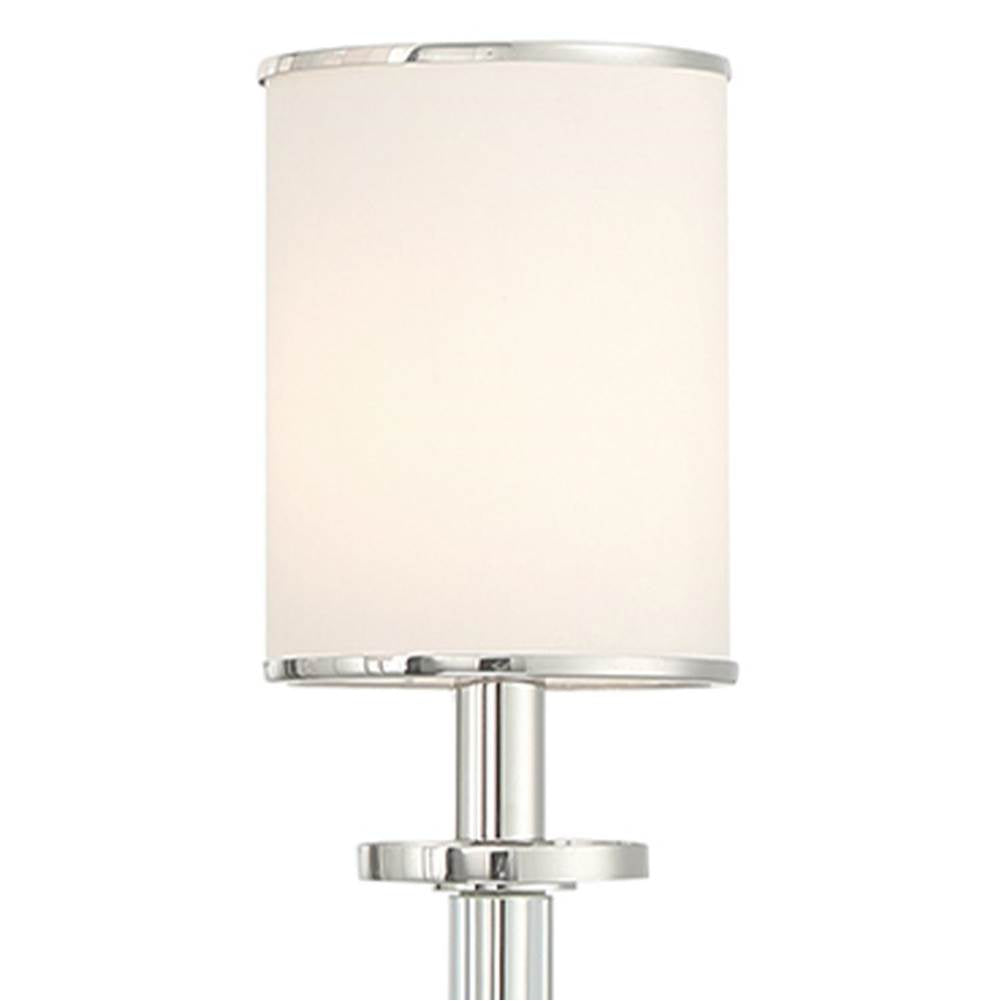 Crystorama HAT-478-PN Polished Nickel Hatfield 8 Light Polished Nickel Chandelier Image 3