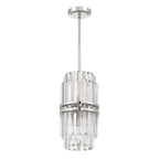 Crystorama Hayes 4 Light Aged Brass Pendant