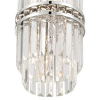 Crystorama HAY-1401-PN Polished Nickel Hayes 4 Light Polished Nickel Pendant Image 5