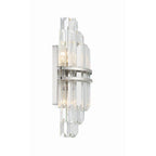 Crystorama Hayes 2 Light Aged Brass Wall Mount