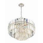Crystorama Hayes 12 Light Aged Brass Chandelier