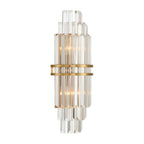 Crystorama HAY-1411-AG Aged Brass Hayes 7.5'' Aged Brass Sconce Image 6