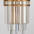 Crystorama HAY-1411-AG Aged Brass Hayes 7.5'' Aged Brass Sconce Image 4