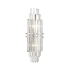Crystorama HAY-1411-PN Polished Nickel Hayes 7.5'' Polished Nickel Sconce Image 6