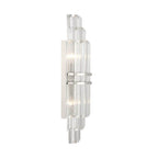 Crystorama HAY-1411-PN Polished Nickel Hayes 7.5'' Polished Nickel Sconce Image 5