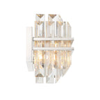 Crystorama HAY-1413-PN Polished Nickel Hayes 4 Light Polished Nickel Bathroom Vanity Image 6