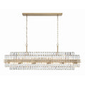 Crystorama HAY-1417-AG Aged Brass Hayes 16 Light Aged Brass Chandelier Image 1