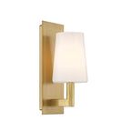 Crystorama HGN-3901-AG Aged Brass Hogan 4.5'' Aged Brass Sconce Image 1