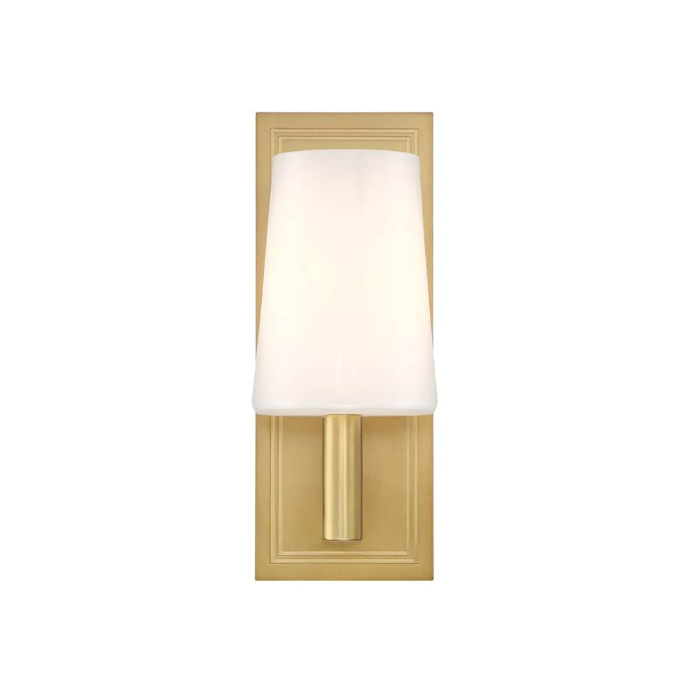 Crystorama HGN-3901-AG Aged Brass Hogan 4.5'' Aged Brass Sconce Image 6