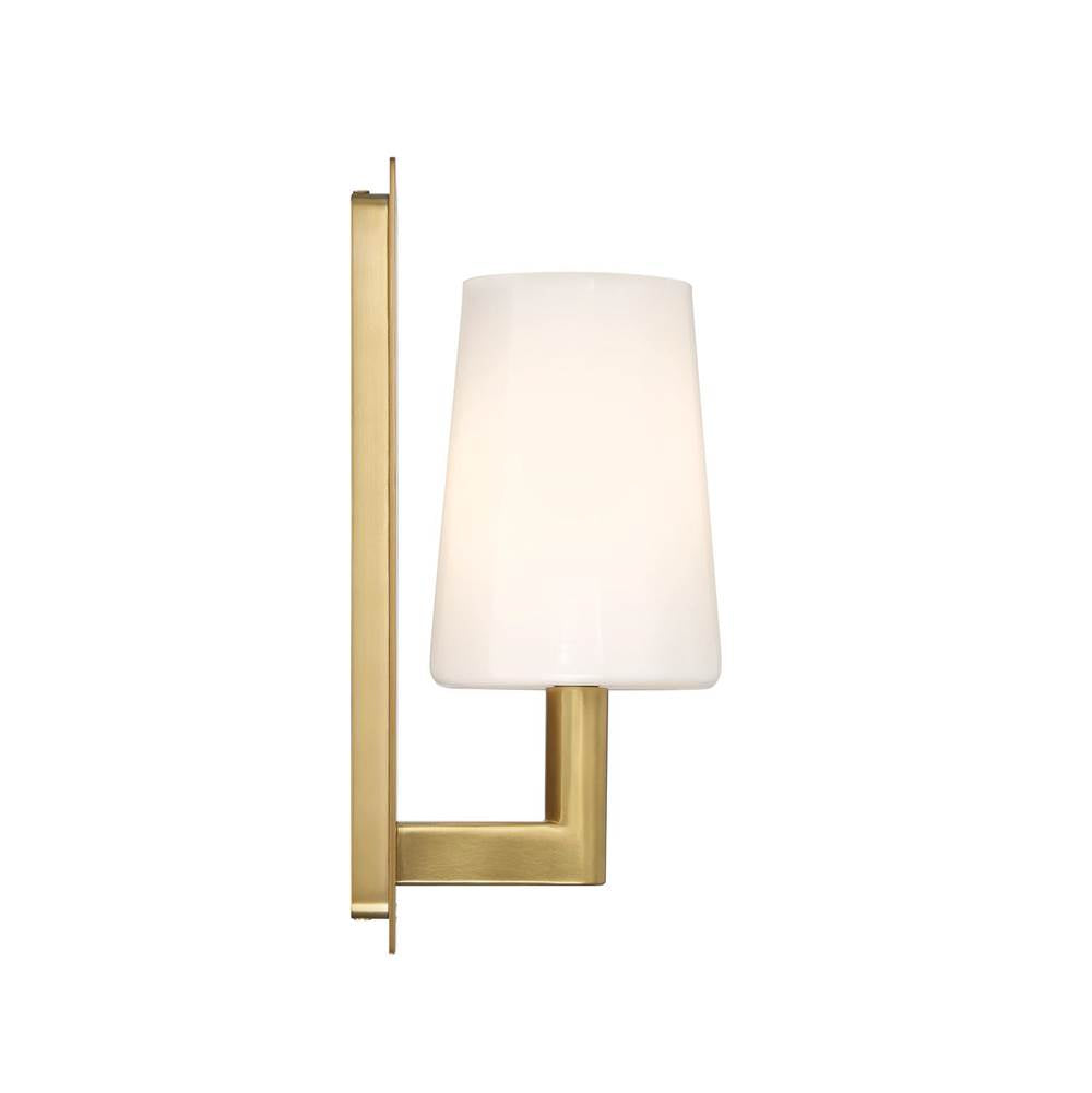 Crystorama HGN-3901-AG Aged Brass Hogan 4.5'' Aged Brass Sconce Image 5