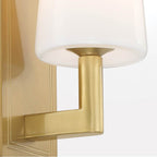Crystorama HGN-3901-AG Aged Brass Hogan 4.5'' Aged Brass Sconce Image 4