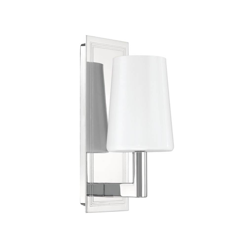 Crystorama Hogan 4.5'' Aged Brass Sconce