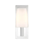 Crystorama HGN-3901-CH Polished Chrome Hogan 4.5'' Polished Chrome Sconce Image 6