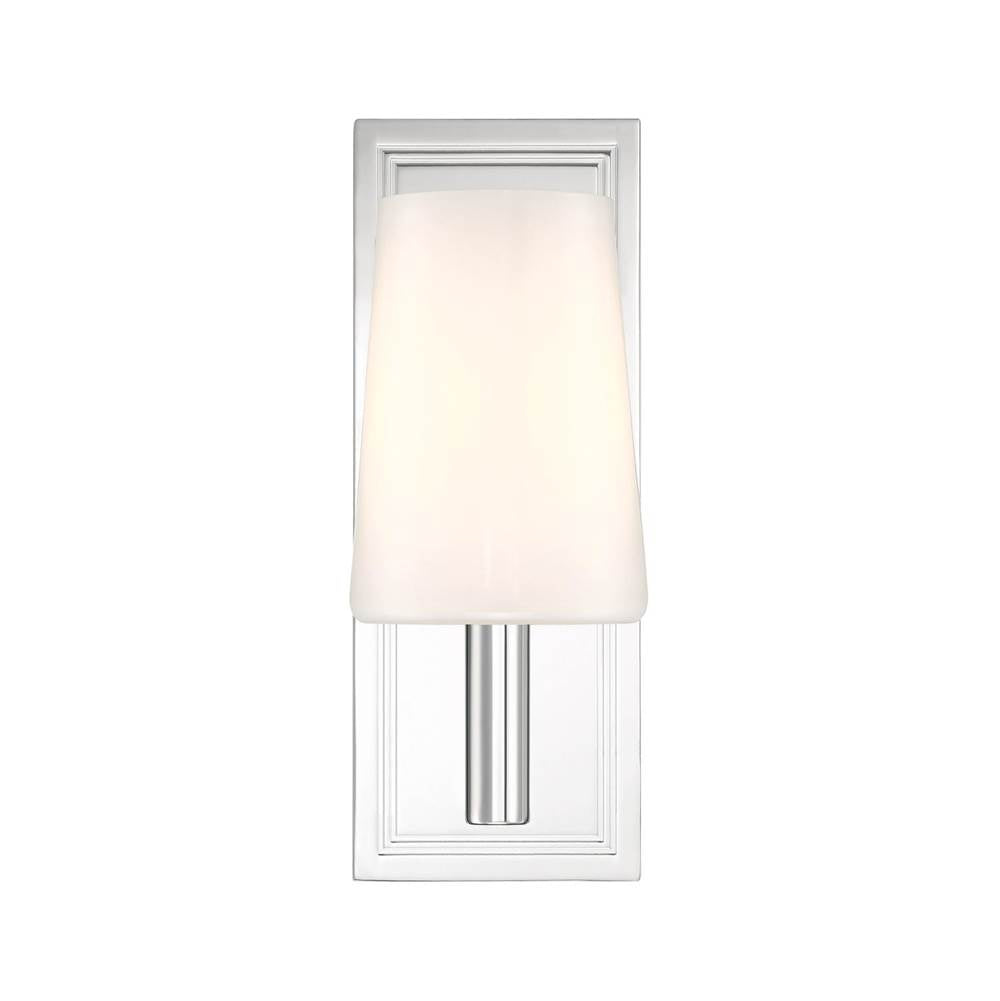 Crystorama HGN-3901-CH Polished Chrome Hogan 4.5'' Polished Chrome Sconce Image 6