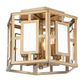 Crystorama HIL-990-VG Vibrant Gold Libby Langdon For Crystorama Hillcrest 6 Light Vibrant Gold Ceiling Mount Image 1