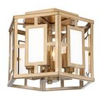 Crystorama HIL-990-VG Vibrant Gold Libby Langdon For Crystorama Hillcrest 6 Light Vibrant Gold Ceiling Mount Image 1