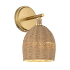 Crystorama JAC-10501-SG Soft Gold Jace 1 Light Soft Gold Sconce Image 1