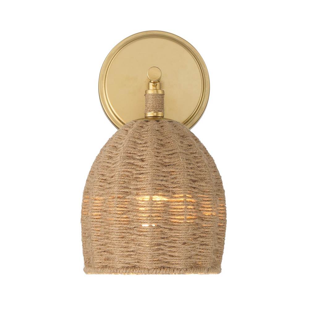 Crystorama JAC-10501-SG Soft Gold Jace 1 Light Soft Gold Sconce Image 7