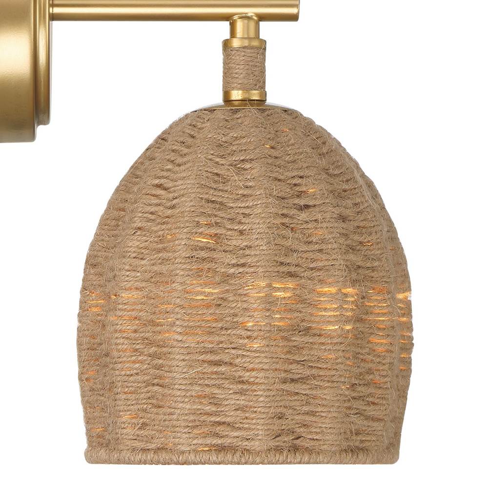Crystorama JAC-10501-SG Soft Gold Jace 1 Light Soft Gold Sconce Image 5