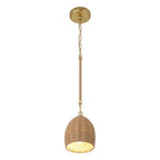 Crystorama JAC-10502-SG Soft Gold Jace 1 Light Soft Gold Mini Pendant Image 6